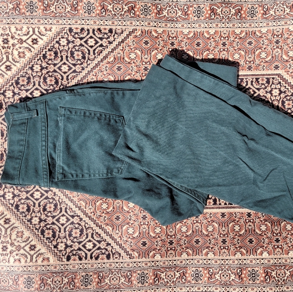 Vintage Green Mom Jeans